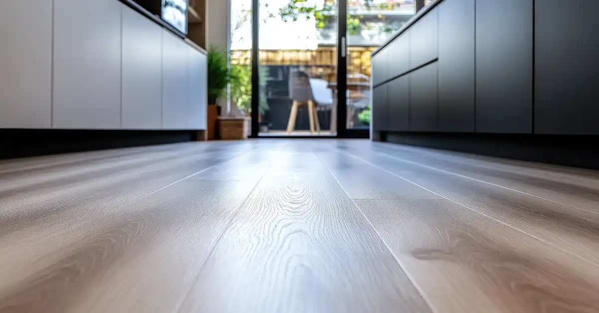 suelo madera cocina