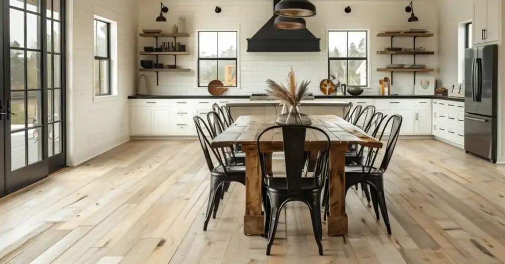 suelos parquet madera cocina