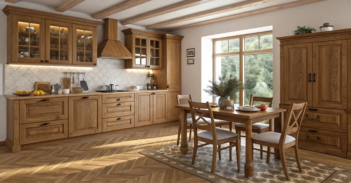 cocinas de madera a medida