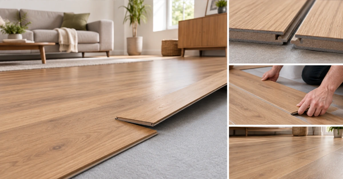 montaje suelos laminados
