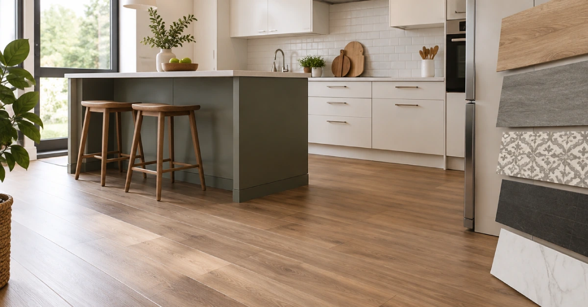 suelos laminados cocina
